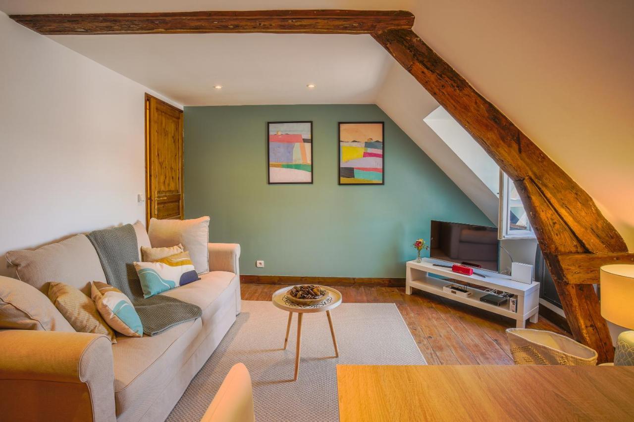 Le Nid De Bavole - Duplex De Charme Au Coeur D'Honfleur أونفلور المظهر الخارجي الصورة