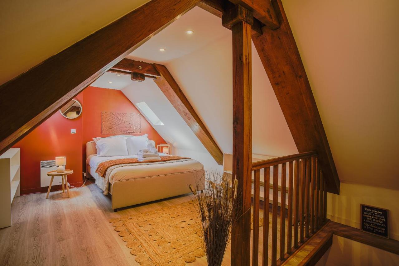 Le Nid De Bavole - Duplex De Charme Au Coeur D'Honfleur أونفلور المظهر الخارجي الصورة